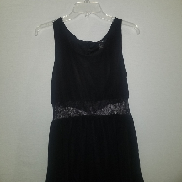 Forever 21 black high low dress - Picture 3 of 4